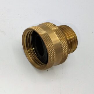 Adapter, .5" Male NPT to  .75" Female, Garden Hose Thread