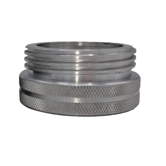 1.5" Nozzle Retainer, Male, Coarse, Billet Aluminum