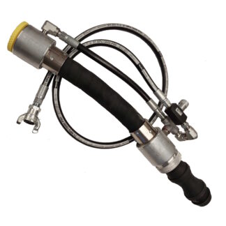1.5", Hydro Nozzle Assembly, Billet Aluminum, Dual Water Body, 18 & 12 Port Water Rings, Coarse, DB, Parts List