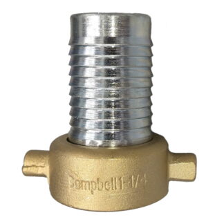 1.25" Female Steel Shank with Bronze Nut, Campbell