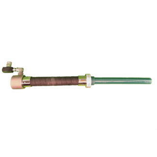 1.5", Lance, 18" Hydro Nozzle Assembly, Single Water Chamber, Standard Water Ring
